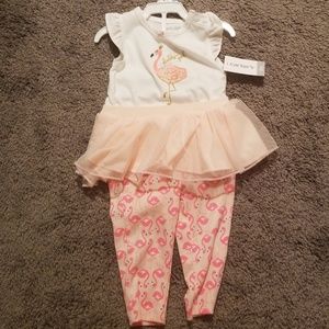 🆕️ NWT Carter's Flamingo Outfit